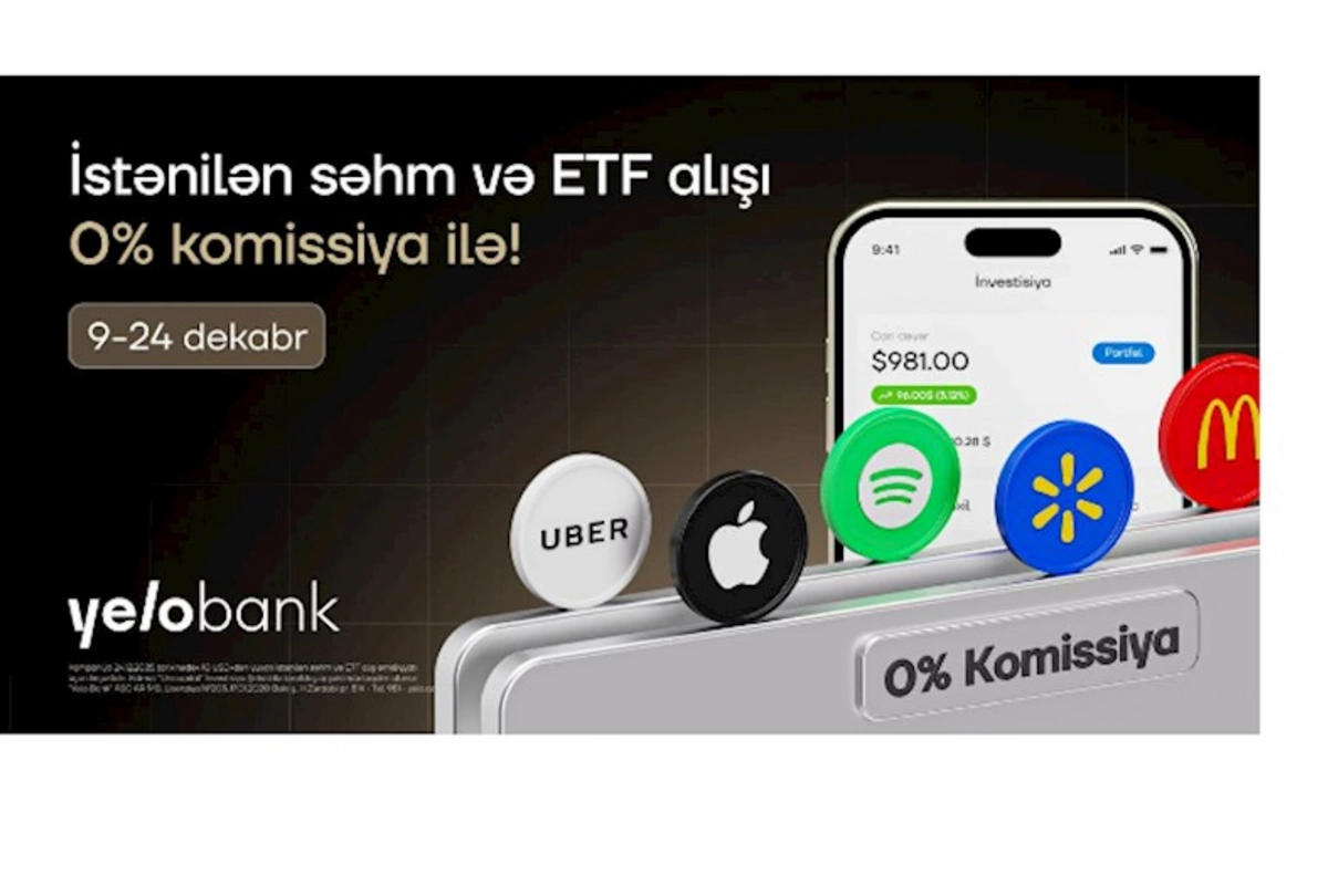 Yelo Invest-də komissiyasız alış günləri yenidən başladı!