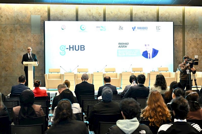 “Oyun texnologiyalarının inkişafında yüksəliş və əməkdaşlıq imkanları mövzusunda panel sessiya keçirilib — FOTOLAR