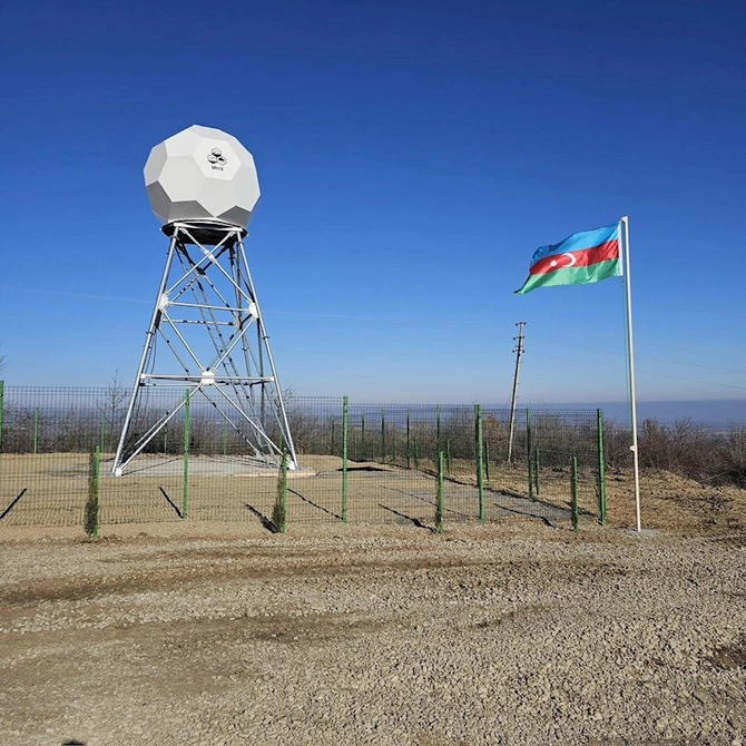 Qubada quraşdırılan dopler radar sel və daşqınlar barədə erkən xəbərdarlıq edəcək — FOTOLAR