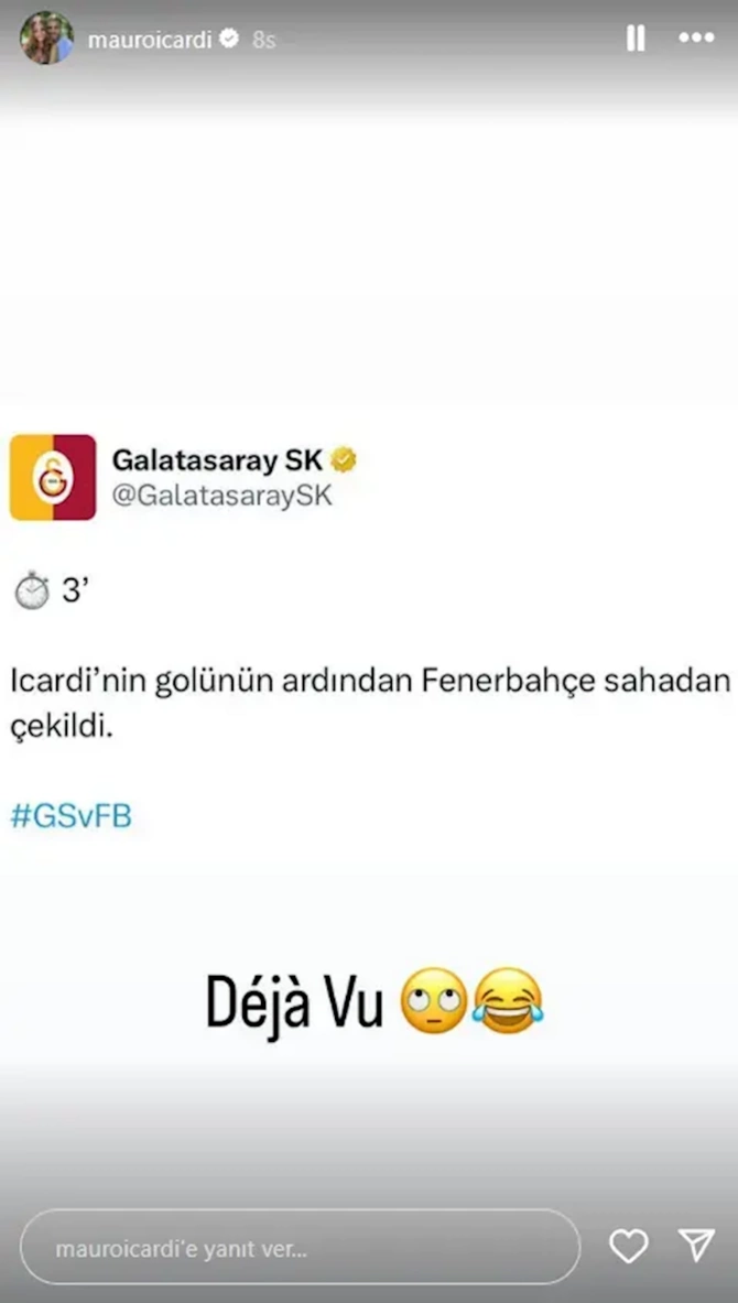 İkardi yenə Fənərbağçaya söz atdı, Acun Ilıcalı isə... — FOTO İkardi yenə Fənərbağçaya söz atdı, Acun Ilıcalı isə... — FOTO