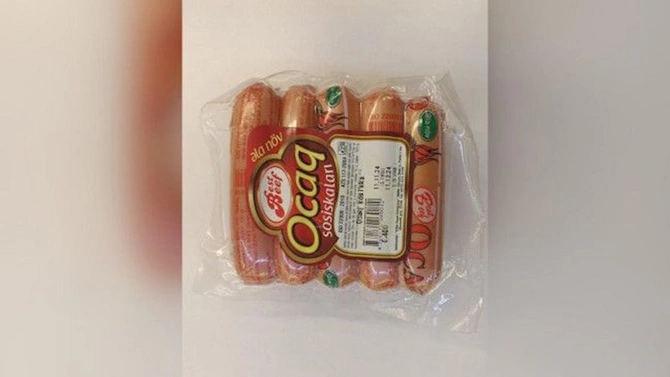 Azərbaycanda satılan bu kolbasalarda donuz DNT-si tapıldı