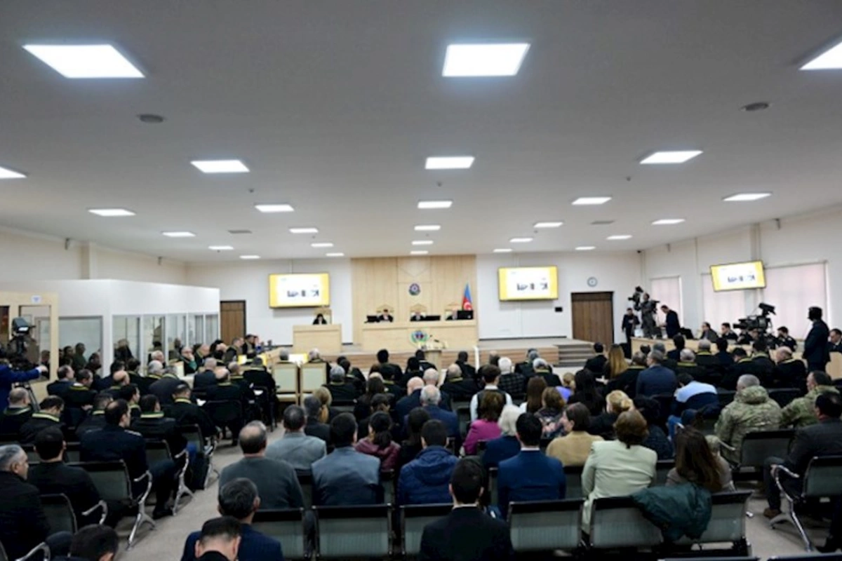 Erməniəsilli şəxslərin məhkəməsi davam etdirilib