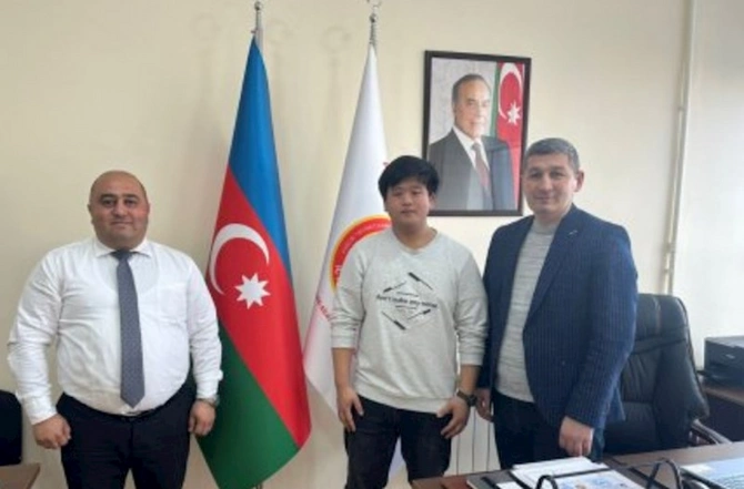 Lin Aydın təltif edildi — FOTO Lin Aydın təltif edildi — FOTO