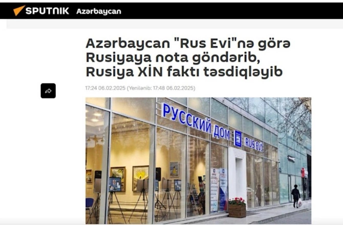 Rusiyanın ölkəmizdəki RUPORU — “Sputnik Azərbaycan”la bağlı SENSASİON FAKTLAR