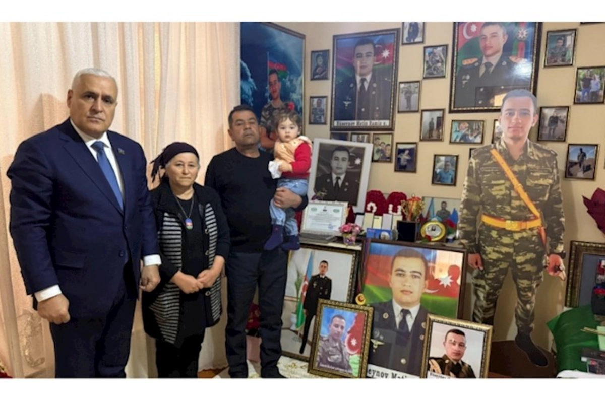 Vüqar Rəhimzadə şəhid ailələrini və ən yaşlı sakinləri ziyarət etdi — FOTOLAR