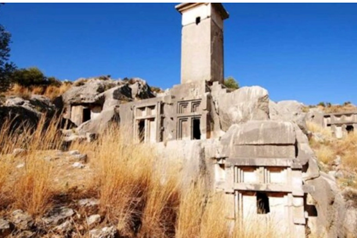 Likiya sivilizasiyasının qorunan mirası Ksantos və Letoon — FOTOLAR