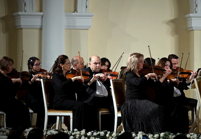 Filarmoniyada Polad Bülbüloğlunun yubiley konserti keçirildi — FOTOLAR