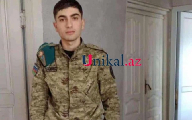Əsgərlikdən yeni gələn gənc faicəvi şəkildə öldü — FOTO