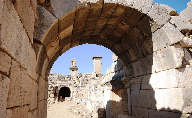 Likiya sivilizasiyasının qorunan mirası Ksantos və Letoon — FOTOLAR Likiya sivilizasiyasının qorunan mirası Ksantos və Letoon — FOTOLAR