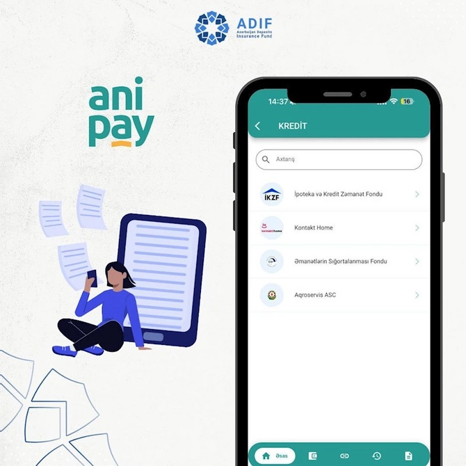 Ləğv prosesində olan bankların kredit ödənişləri artıq MilliÖn, AniPay, M10, Azərpoçt, ABB və Kapital Bank mobildə — FOTOLAR/VİDEO
