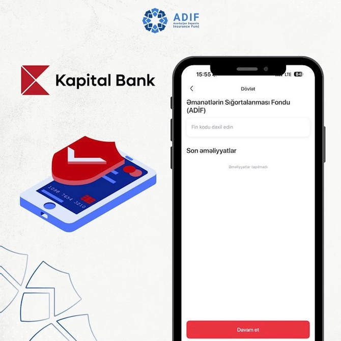 Ləğv prosesində olan bankların kredit ödənişləri artıq MilliÖn, AniPay, M10, Azərpoçt, ABB və Kapital Bank mobildə — FOTOLAR/VİDEO