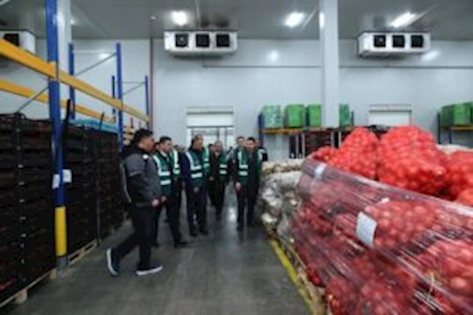 KOBİA nümayəndə heyəti “Veysəloğlu”na məxsus Məhəmmədi Logistika Mərkəzini ziyarət edib — FOTOLAR