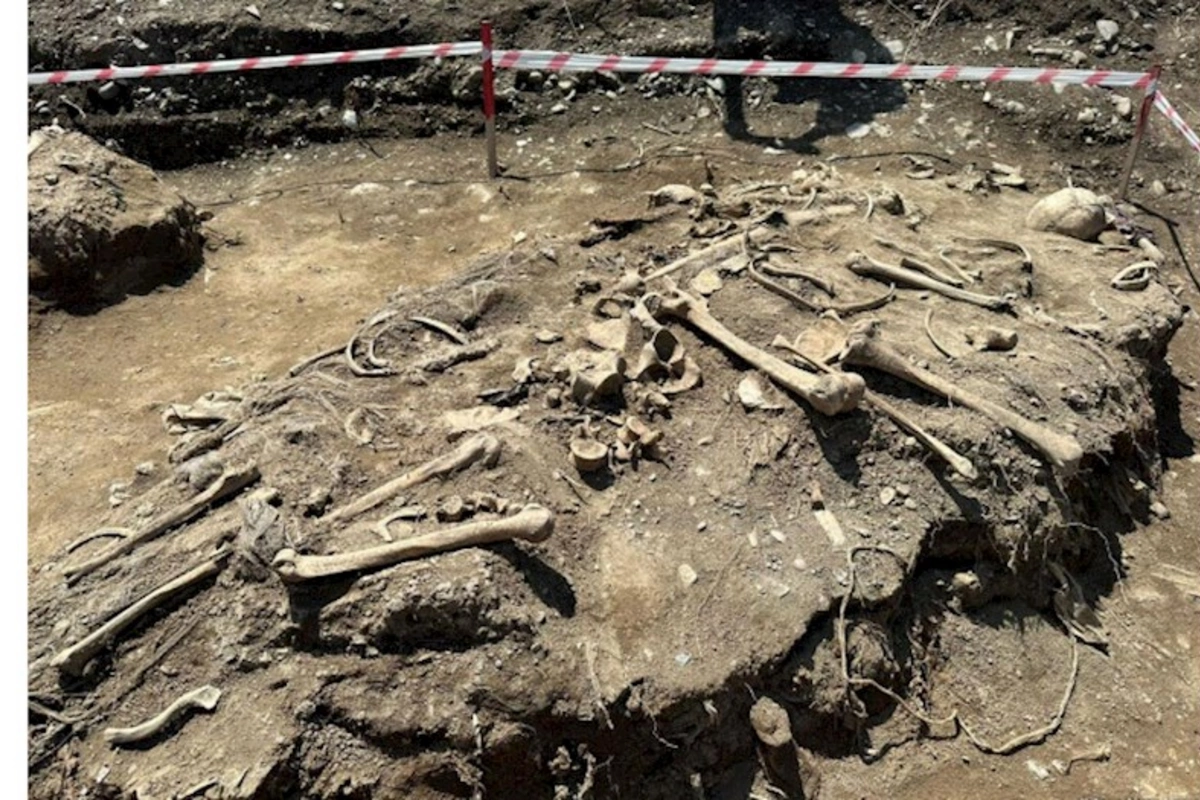 Ağdamda insan sümüklərinin qalıqları tapıldı