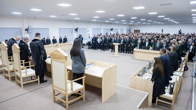 Arayikgilin növbəti məhkəməsi keçirildi — FOTOLAR