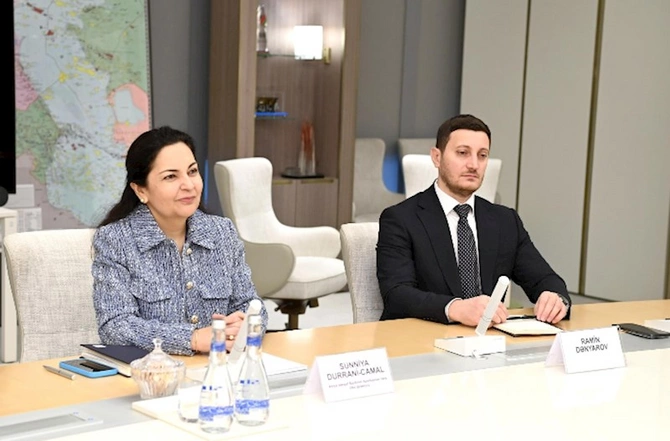 SOCAR və ADB birgə layihələrin icrasına dair məsələləri müzakirə edib — FOTOLAR SOCAR və ADB birgə layihələrin icrasına dair məsələləri müzakirə edib — FOTOLAR