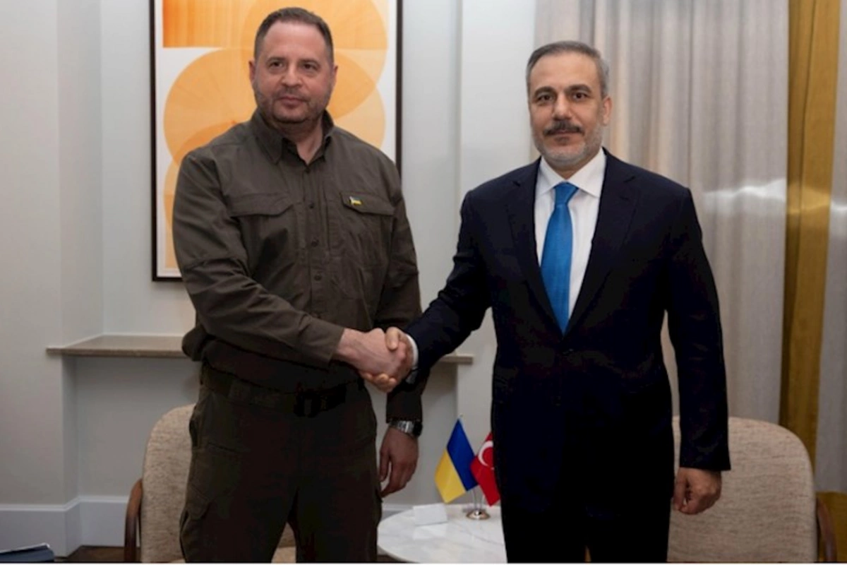 Fidan Yermak və Umerovla görüşdü — FOTO