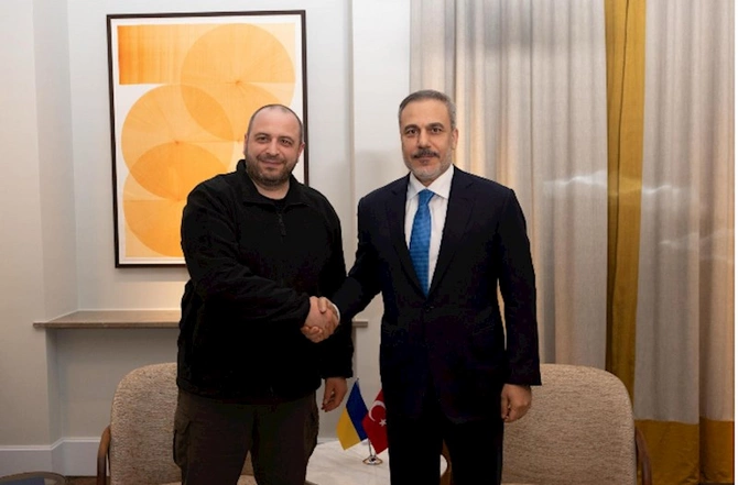 Fidan Yermak və Umerovla görüşdü — FOTO Fidan Yermak və Umerovla görüşdü — FOTO