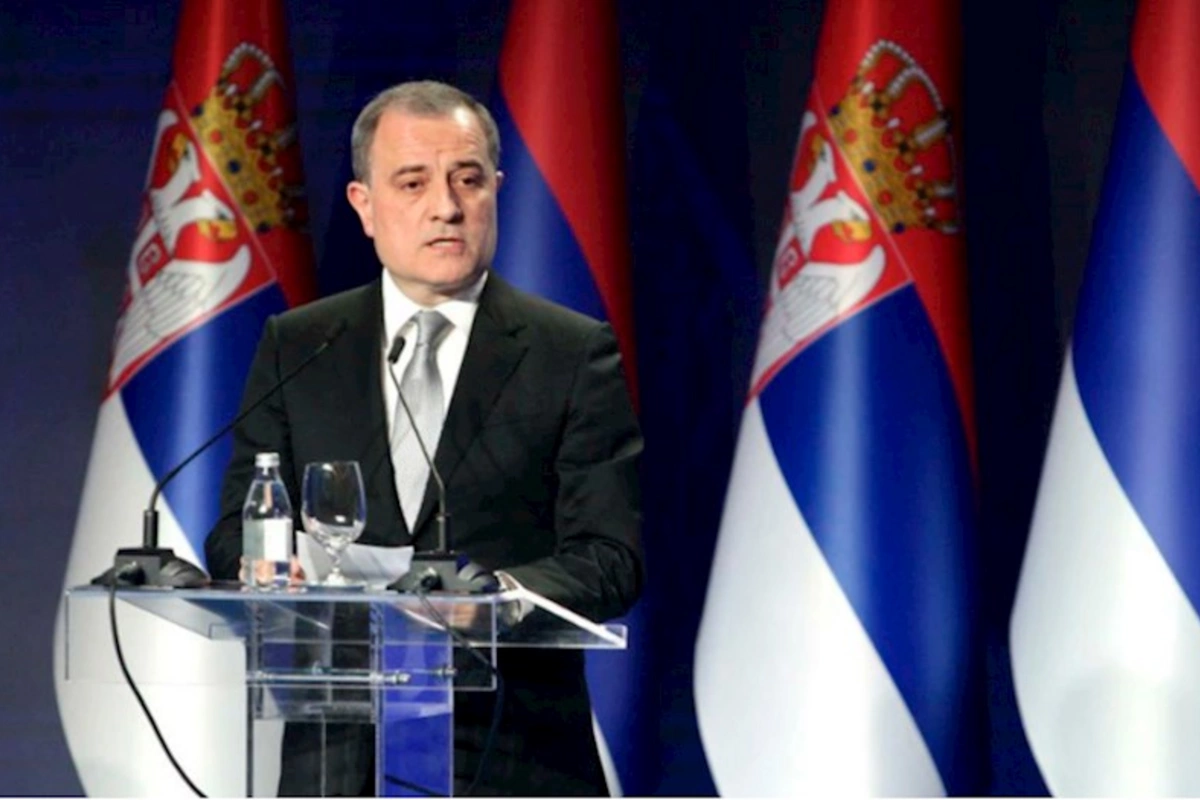 Ceyhun Bayramov “Serbiya Bayrağı” ordeni ilə təltif olundu — FOTOLAR