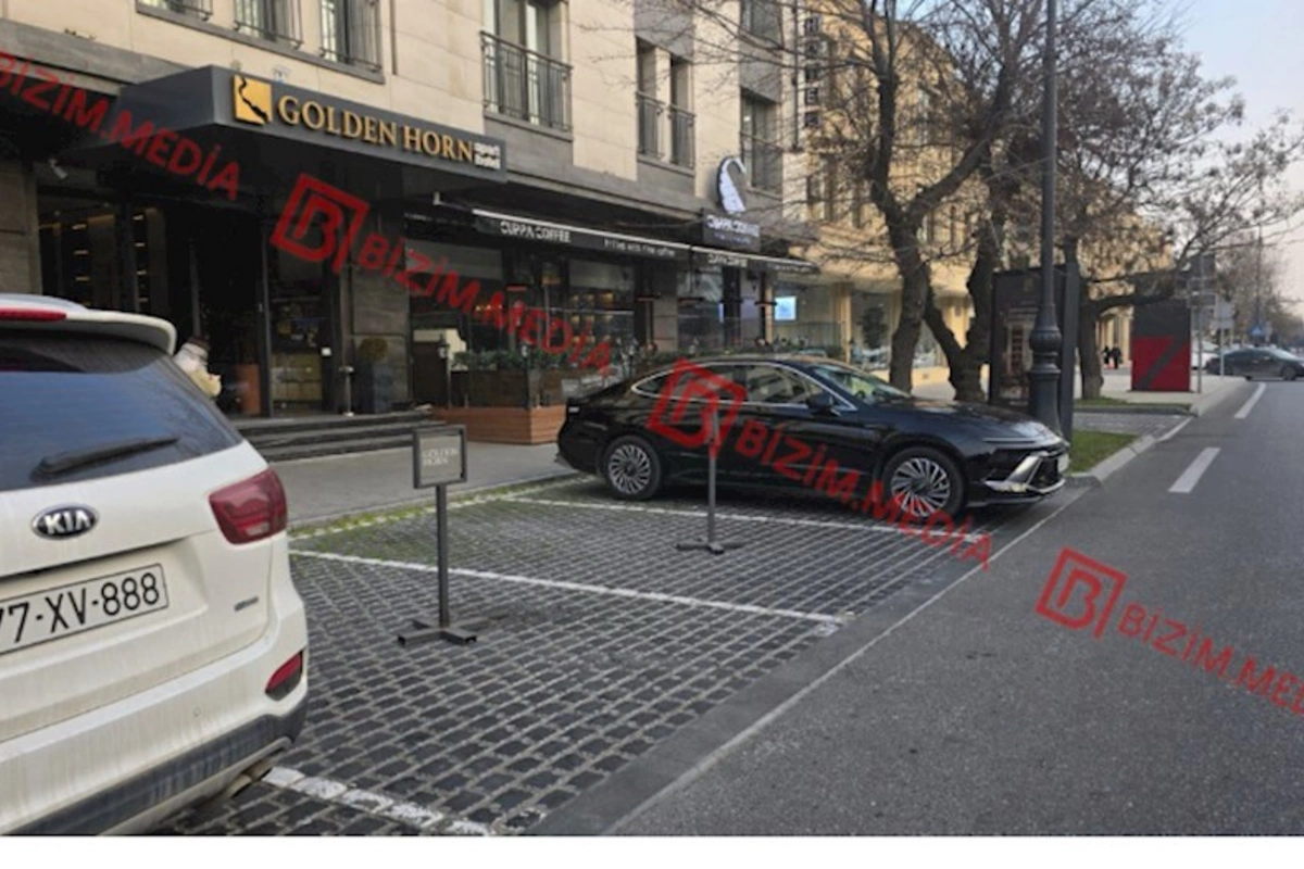 “Golden Horn” hotelindən QANUNSUZLUQ — AYNA-ya məxsus parklanma yerini ZƏBT EDİB (FOTOFAKT)