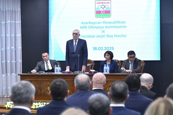 İlham Əliyev yenidən MOK-un prezidenti seçildi — FOTOLAR