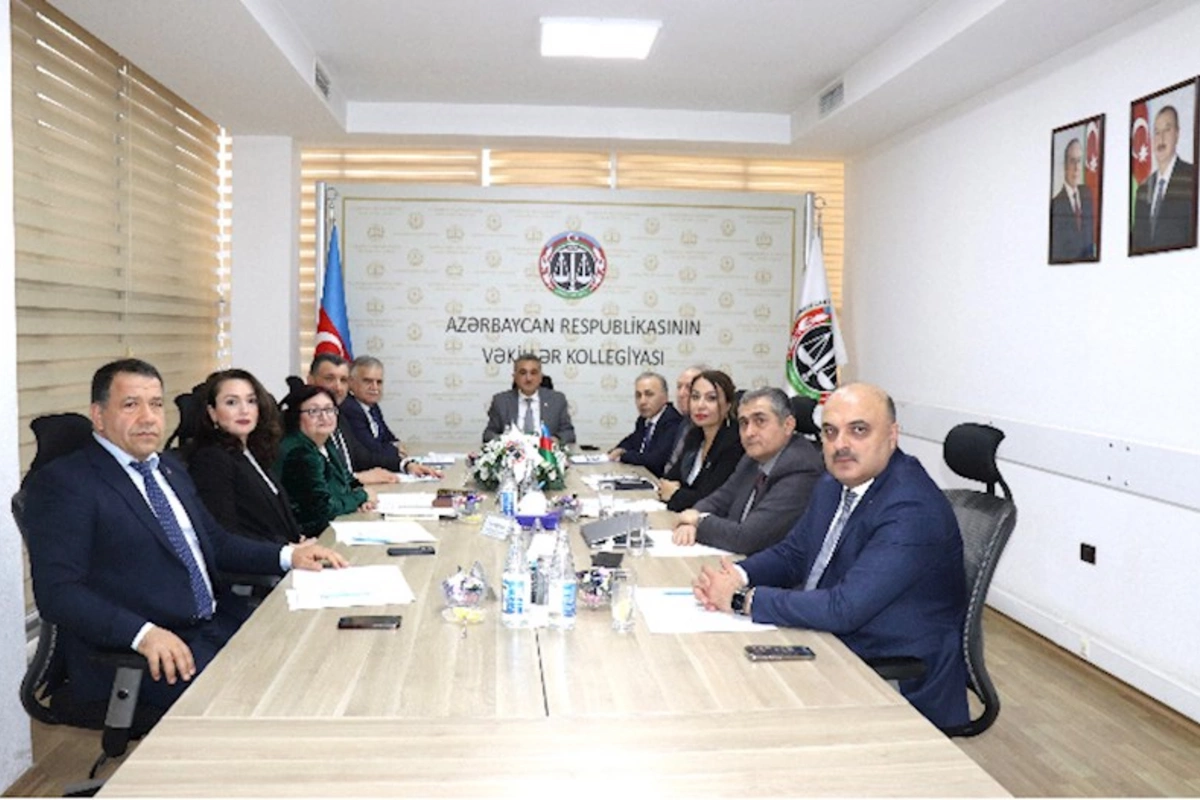 Vəkillər Kollegiyası Rəyasət Heyətinin növbəti iclası keçirilib