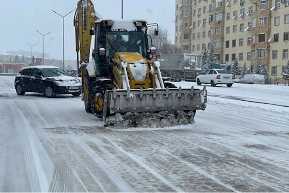 Hava şəraitinə görə texnikalar hazır vəziyyətə gətirildi