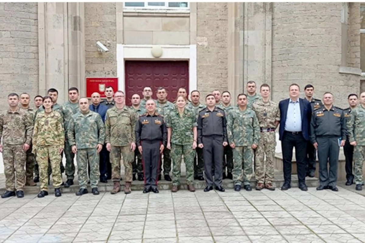 Bakıda NATO-nun mobil təlim qrupunun kursu keçirilir — FOTOLAR