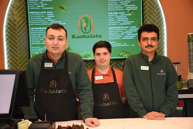Bakıda ilk inklüziv kafe — “Kaşalata” kafeyə mediatur təşkil edilib (VİDEO) Bakıda ilk inklüziv kafe — “Kaşalata” kafeyə mediatur təşkil edilib (VİDEO)