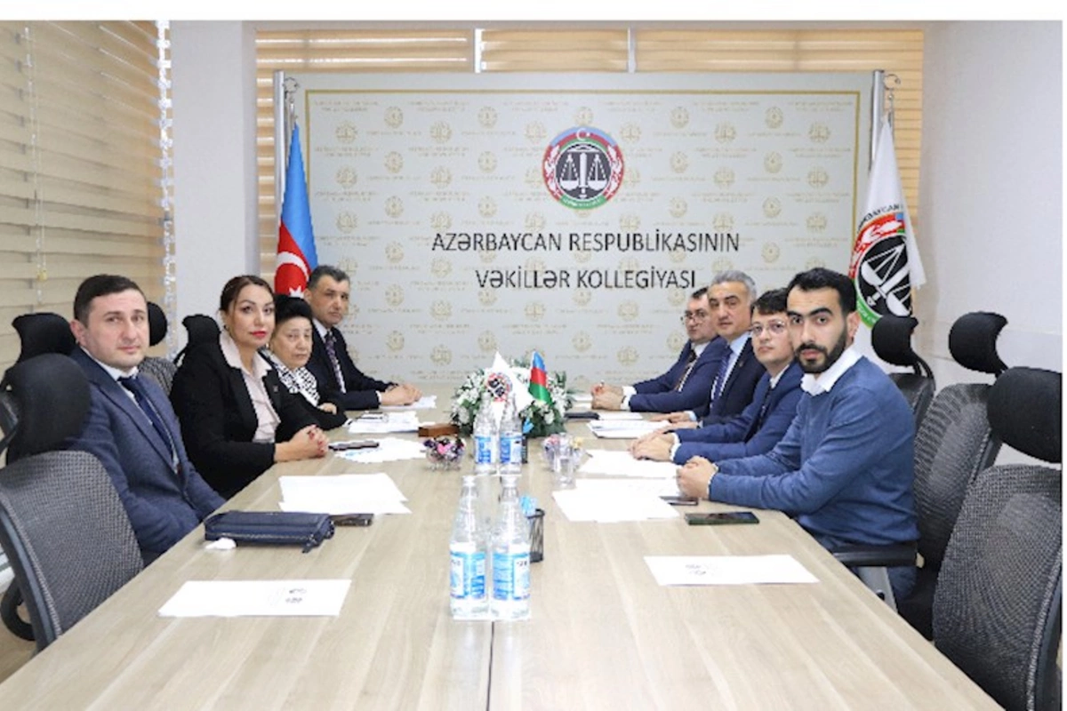 Vəkillər Kollegiyasının rəhbərliyinin iştirakı ilə cinayət-prosessual qanunvericiliklə bağlı yaradılmış İşçi Qrupun iclası keçirilib