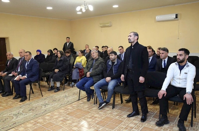 Hacıqabul Rayon İcra Hakimiyyətində növbəti vətəndaş qəbulu keçirildi — FOTOLAR