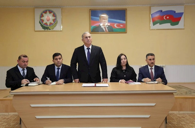Hacıqabul Rayon İcra Hakimiyyətində növbəti vətəndaş qəbulu keçirildi — FOTOLAR