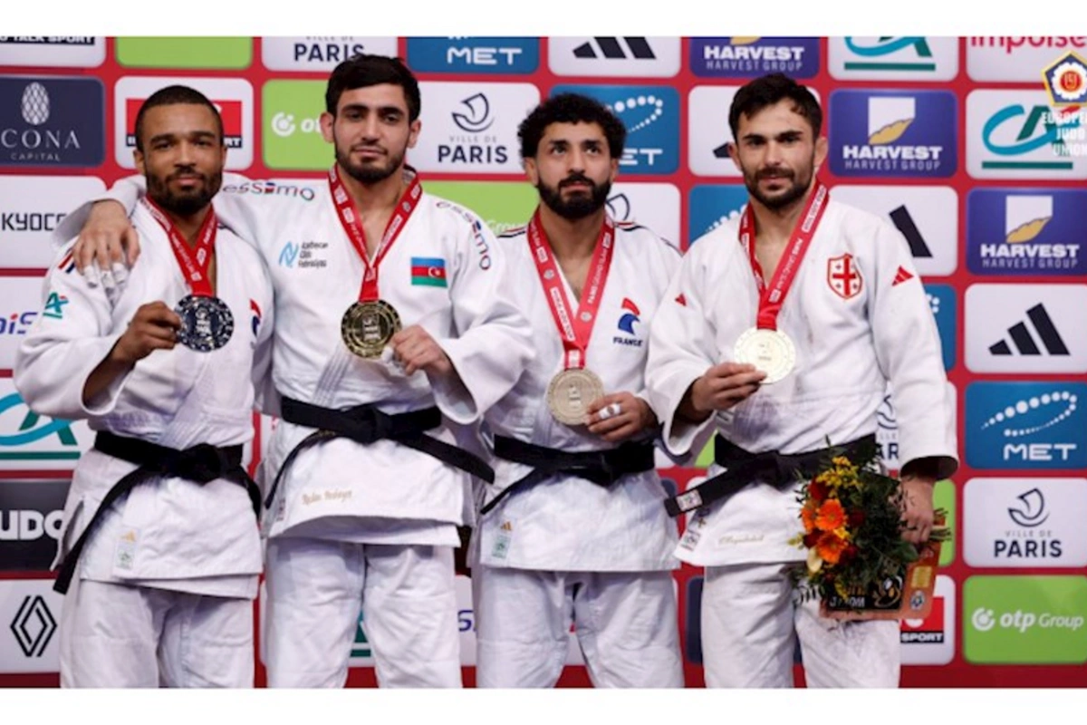 Cüdoçumuz Parisdə qızıl medal qazanıb