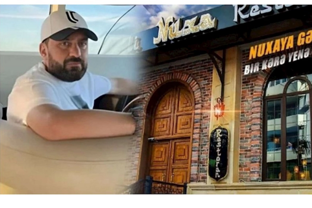 Yusif Baqiyevin restoranı bağlandı — FOTOLAR/VİDEO