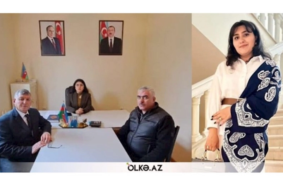 Şəhid bacısı sədr seçildi — FOTOLAR