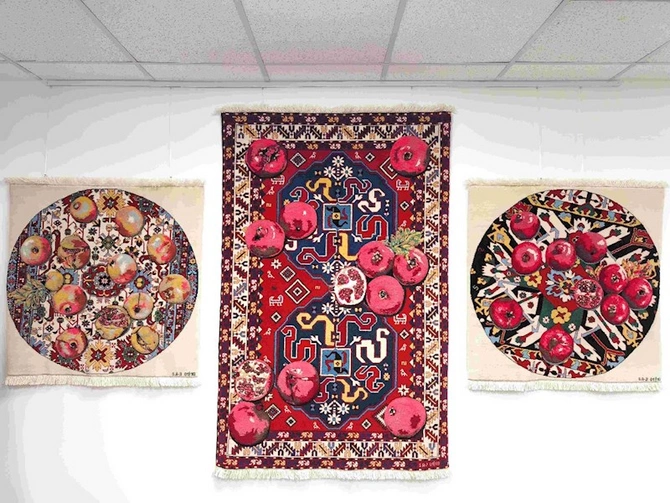 Praqa Azərbaycan Mədəniyyət Evində sərgi açılıb — FOTOLAR