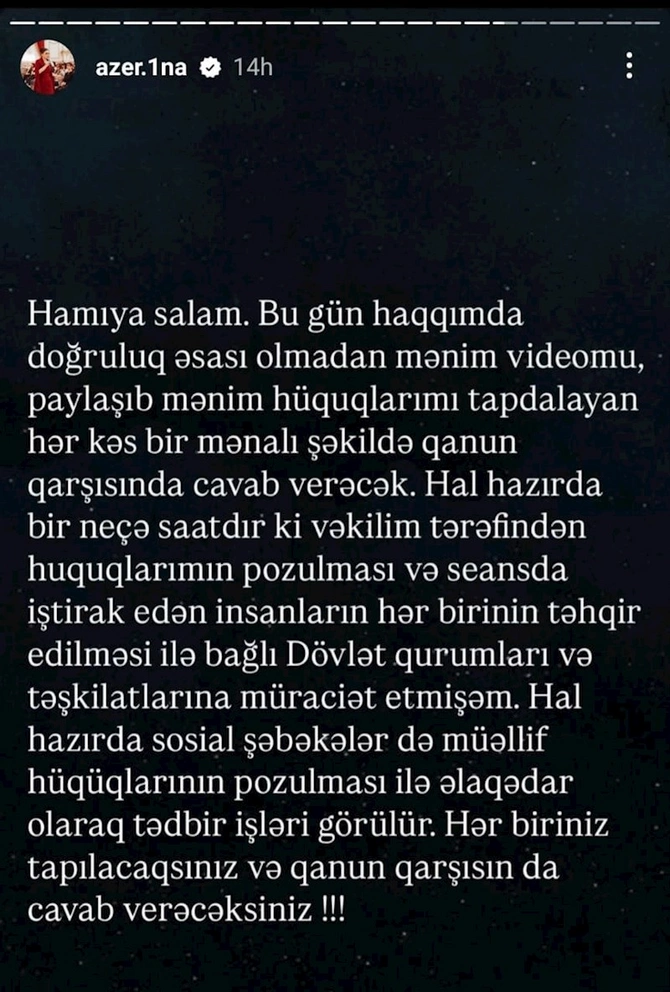 Bakıda pasiyentləri yerə yıxaraq, ağladan qalmaqallı psixoloqdan AÇIQLAMA —VİDEO/FOTO