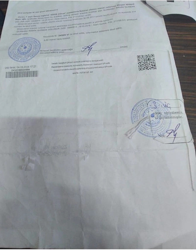 Ülvi Quliyevin oğlu sahibkarın səhmlərini əlindən alıb — ŞİKAYƏT