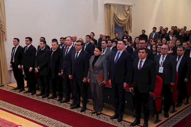 Hacıqabulda “Səhiyyədə Hüquqi Xidmətlər” mövzusunda Regional Forum keçirilib — FOTOLAR