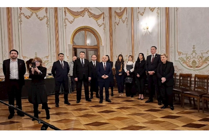 Azərbaycanın və Gürcüstanın milli teatrları arasında əməkdaşlığa dair memorandum imzalanıb — FOTOLAR