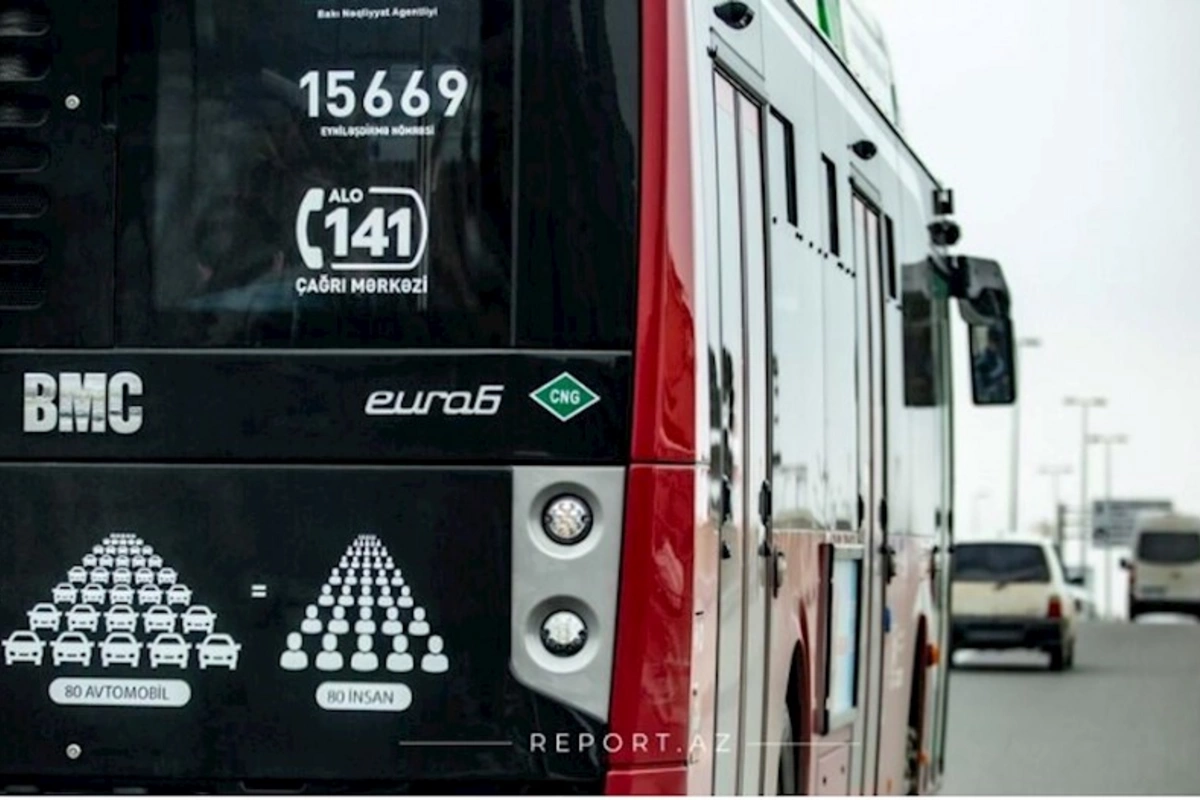 Yeni il gecəsi avtobusların iş qrafikində dəyişiklik ediləcək