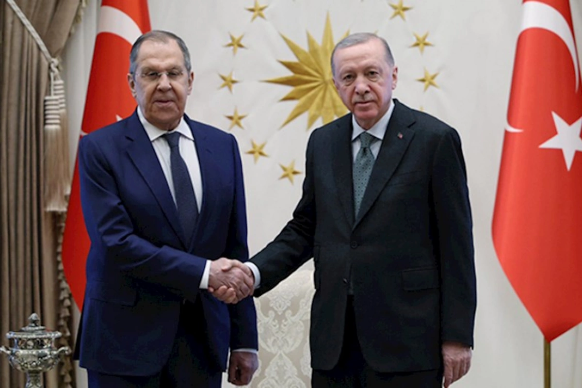 Ərdoğan Lavrovu qəbul etdi