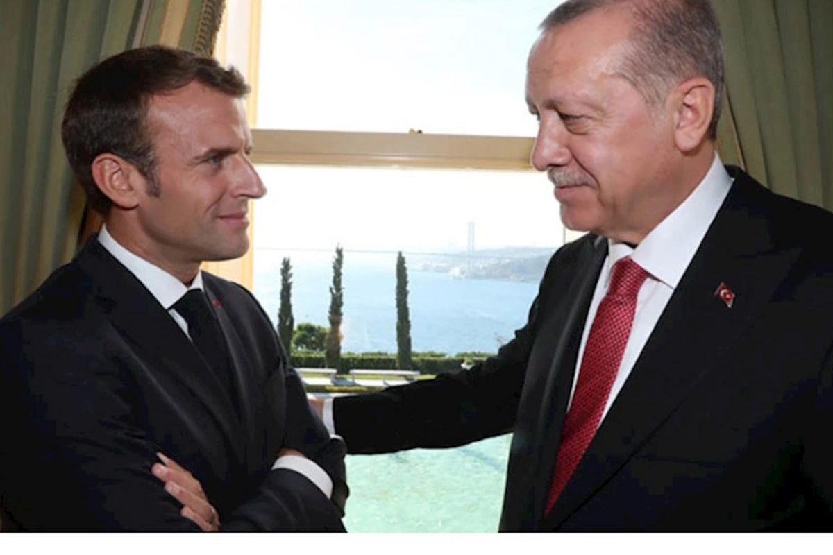 Makron Ərdoğan və digər liderlərlə danışdı