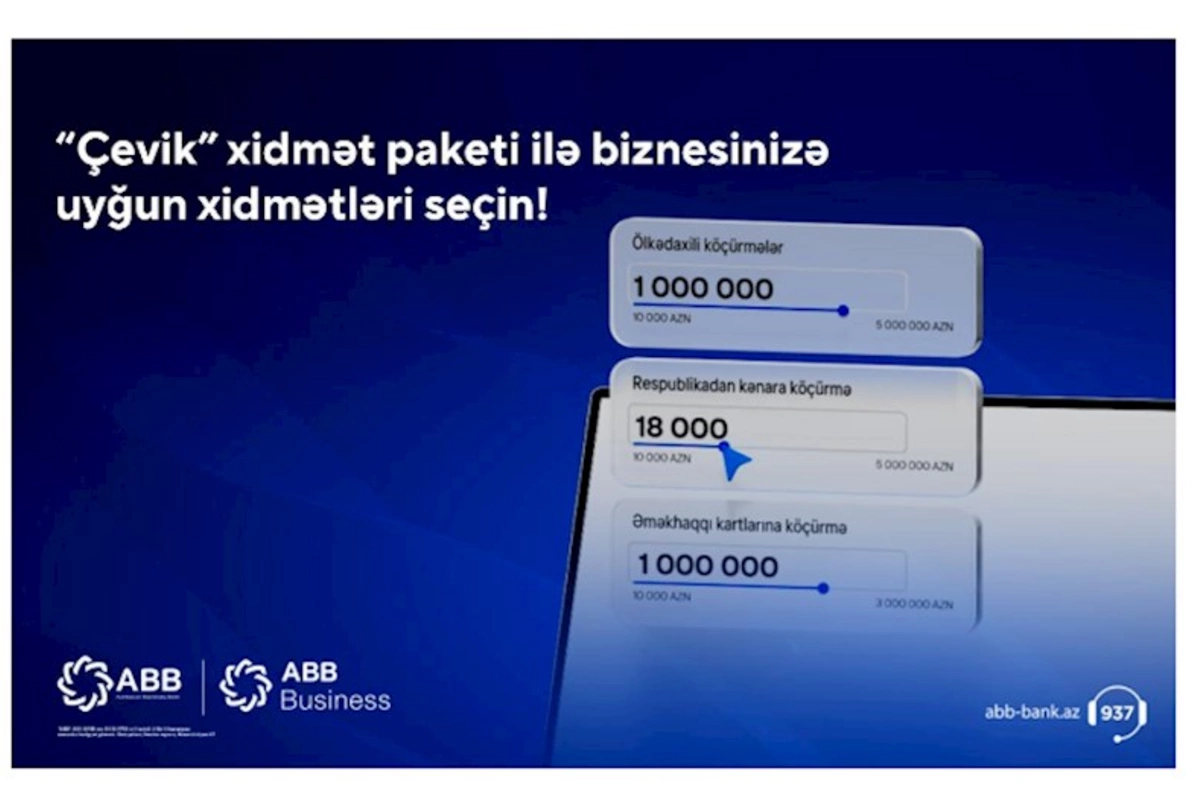 ABB-dən biznes sahibləri üçün “Çevik” fürsət