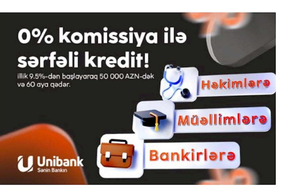 Unibankın komissiyasız kredit kampaniyasının bitməsinə sayılı günlər qalıb