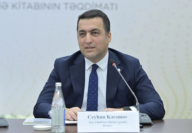 4-cü Təqaüd proqramı qaliblərinin mükafatlandırılması və “Mədən Topoqrafiyası” dərsliyinin təqdimatı keçirilib — FOTOLAR