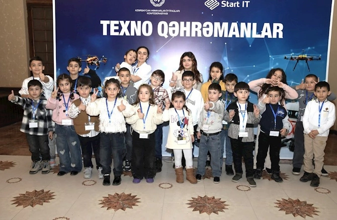 Şəhid övladları üçün “Texno Qəhrəmanlar” master-klası keçirilib — FOTOLAR