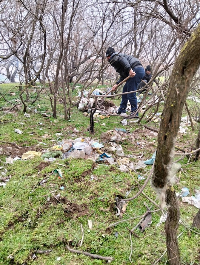 Kür çayı sahillərində geniş təmizlik aksiyası keçirildi— FOTOLAR Kür çayı sahillərində geniş təmizlik aksiyası keçirildi— FOTOLAR