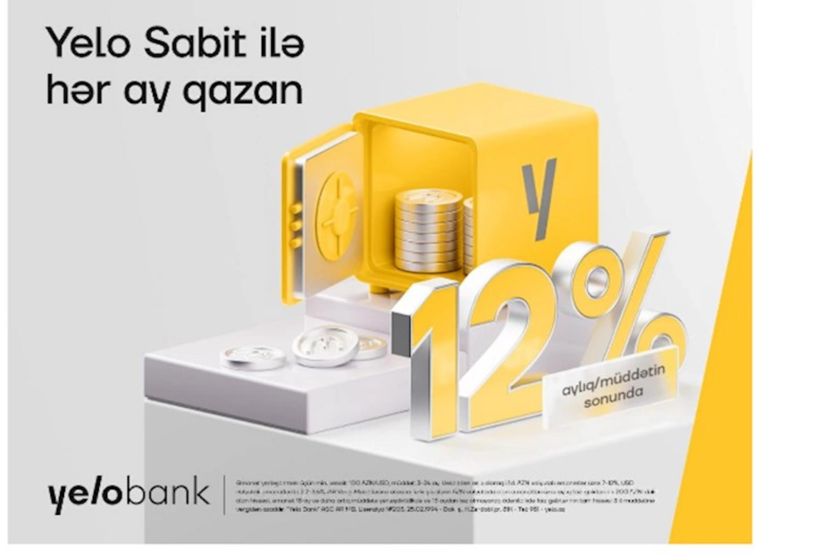 “Yelo Sabit” ilə pulunu gəlir mənbəyinə çevir!