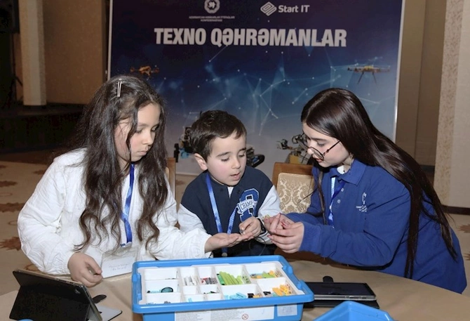Şəhid övladları üçün “Texno Qəhrəmanlar” master-klası keçirilib — FOTOLAR