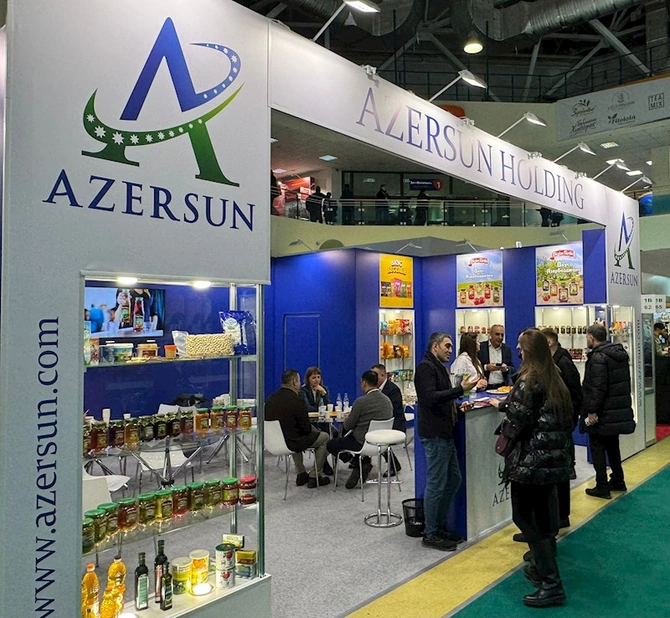 “Azərsun Holdinq” Moskvada keçirilən Beynəlxalq Qida sərgisində iştirak edir — FOTOLAR